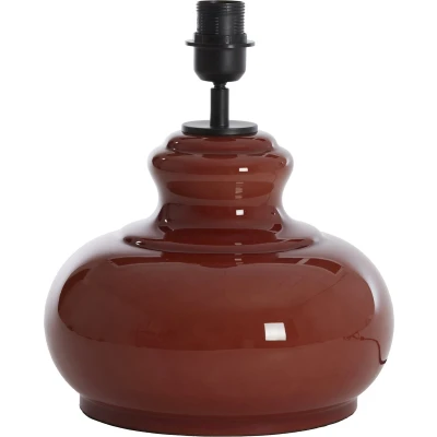 Afbeelding van Light&amp;living Lampvoet Ø28,5x33 cm VERDE glas bruin