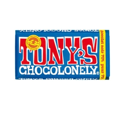 Afbeelding van Tony&#039;s Chocolonely Puur 70% 15 x 180 g