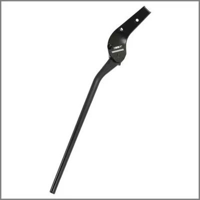 Afbeelding van Esge Standaard Achtervork Aluminium 28 Inch Zwart