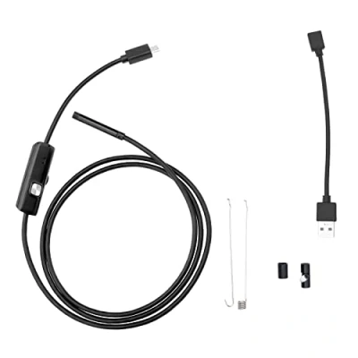 Afbeelding van 1m USB/Micro USB Endoscoop Inspectie Kit 5.5mm met 6 LED Licht Compatibel Android &amp; PC