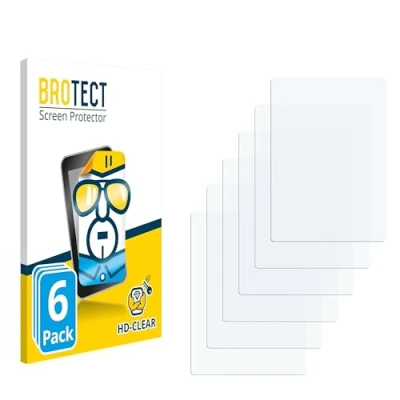 Afbeelding van BROTECT Screenprotector voor Joyor T6 Folie Beschermfolie transparant (6 Stuks)