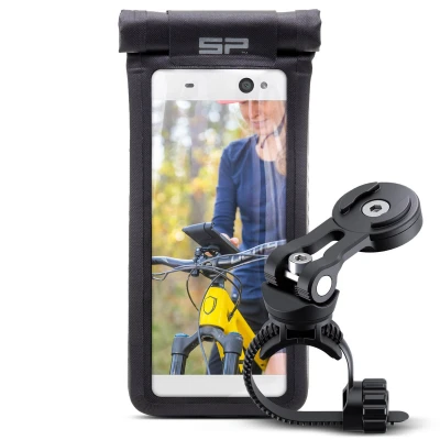 Afbeelding van SP Connect Bike Bundle Universal Case SPC+ Telefoonhouder fiets Universele telefoonhoes Zwart Kunststof