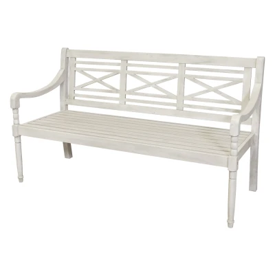 Afbeelding van Sens Line Louis 3 zits bank 150cm Hout Grijs