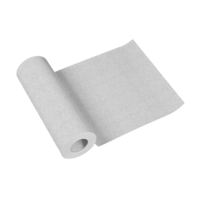 Afbeelding van PAW Airlaid Tafelloper (40 x 2400 cm) I Geperforeerd Elke 120 cm Verjaardag Tafelversiering Ideale Tafeldecoratie voor Communies, Bruiloften, Doopfeesten Kleur: Linen Structure grey