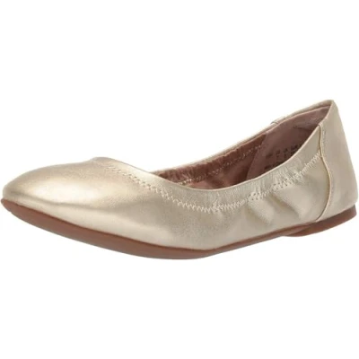 Afbeelding van Amazon Essentials Dames Belice Slip On Ballet Flat, Goud, 10.5