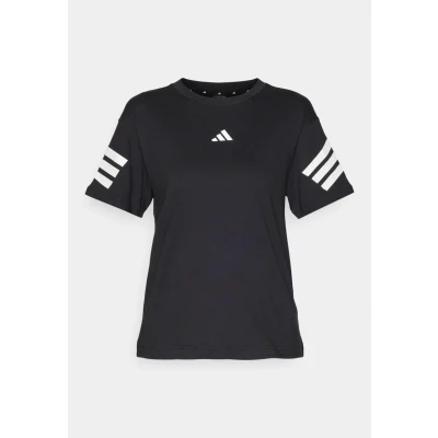 Afbeelding van adidas Sportswear TEE Tshirt print, Dames, Maat: XS, Black