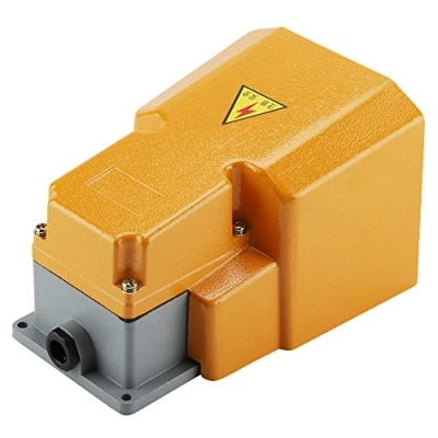 Afbeelding van Interruttore on / off con pedale resistente alla corrosione agli olii in lega di alluminio 250V 10A
