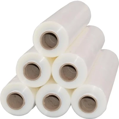 Afbeelding van Beste Folie 6 rollen stretchfolie 2,5 kg 23 My 50 cm breed transparant