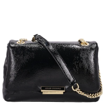 Afbeelding van Armani Exchange Crossbodytassen Victoria Naplack zwart