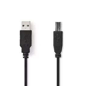 Afbeelding van USB A naar B kabel 2 meter 2.0