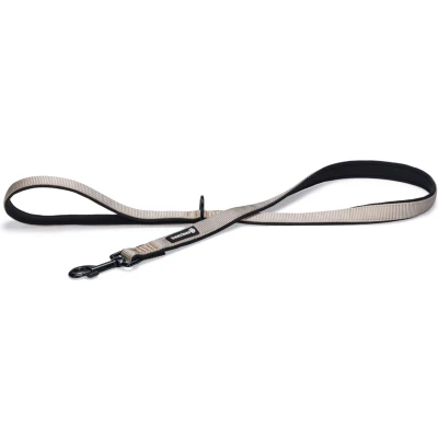 Afbeelding van Beeztees Parinca Premium Hondenriem Nylon Lichtgrijs 120 cm x 20 mm