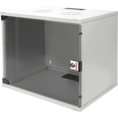 Afbeelding van ROLINE 19 inch wandbehuizing Basic 7 U, 540x400 BxD Bouwpakket grijs