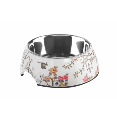 Afbeelding van HUNTER Melamine Mogami Voedingskom, 700 ml, Medium, Wit/Veelkleurig, Pack van 1