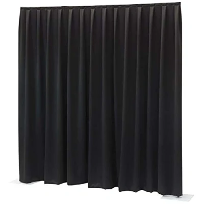 Afbeelding van Wentex P&amp;D curtain Dimout Pleated, 300(w) x 300(h)cm, 260 Gram/M2, Black