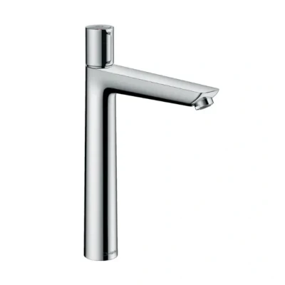 Afbeelding van Hansgrohe Talis Select E 1 grps wastafelkraan 240 met trekwaste