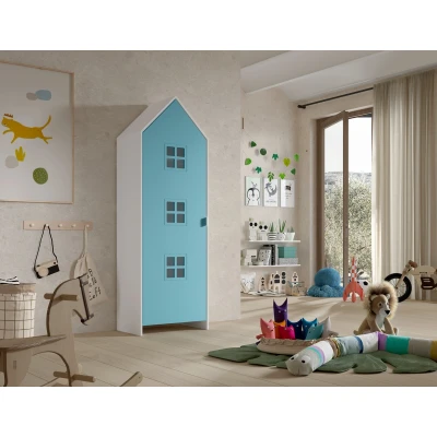 Afbeelding van KidsOnly Casami Bruges Blauw Ballet Kast 1 Deur