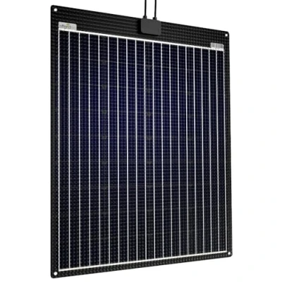 Afbeelding van Offgridtec ETFE AL 100W semi flexibel 23V zonnepaneel V2