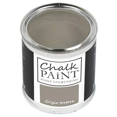 Afbeelding van CHALK PAINT EVERYTHING Grijs Taupe 250 ml zonder papier, gemakkelijk te verven alle materialen