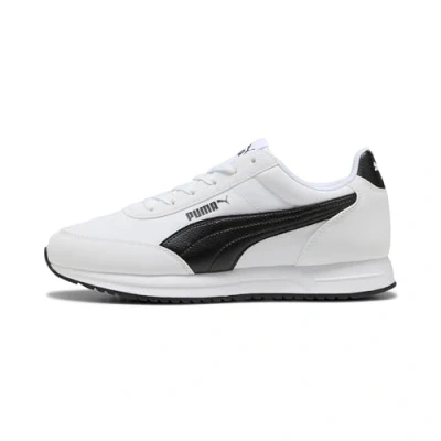 Afbeelding van Puma Unisex R78 LIGHTWIND Sneaker, wit Zwart, 5.5 UK, White 38.5 EU