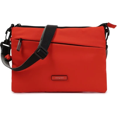 Afbeelding van Hedgren Schoudertas Nova Orbit Flat Crossover Strong Red Rood
