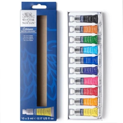 Afbeelding van Cotman 10x 5ml Tube Set