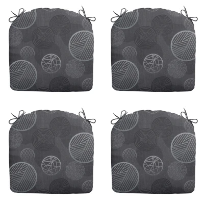 Afbeelding van Madison Zitkussen 46x48 Circle grey 4 stuks