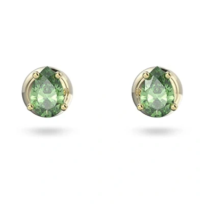 Afbeelding van Swarovski 5639120 Stilla Goudkleurig Oorbellen horloge Goudkleur