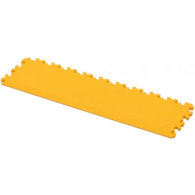 Afbeelding van Cycplus Vloertegeldrempel Cyclus 50x13x0.7 cm PVC koppelbaar geel