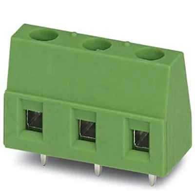 Afbeelding van Phoenix Contact 1717033 Klemschroefblok 1.50 mm² Aantal polen 3 Groen 250 stuk(s)