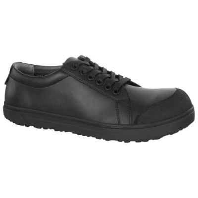 Afbeelding van BIRKENSTOCK Veiligheidsveterschoen beschermingsklasse S3 met stalen neus antistatisch bovenmateriaal microvezel model QS 500 1011233 maat 46
