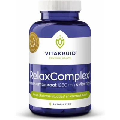 Afbeelding van 2x Vitakruid RelaxComplex 90 tabletten