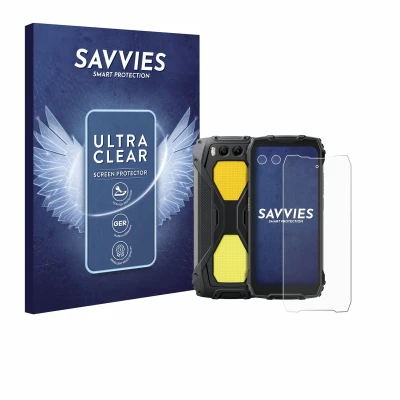 Afbeelding van Savvies Screenprotector voor Blackview BV7300 (Voor+Camera) Folie Beschermfolie transparant (18 Stuks)