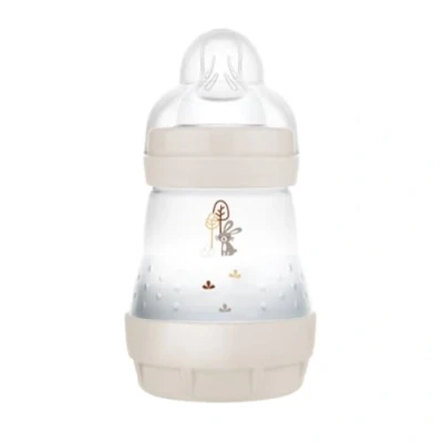 Afbeelding van MAM Easy Start Anti koliek fles 0+ maanden langzame doorstroming (160 ml) zand ter vermindering van en klachten de baby babyfles compatibel met borstvoeding