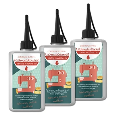 Afbeelding van SYPRIN OS Naaimachine olie fijnmechanische puntolie universele smeerolie (3x 100 ml)