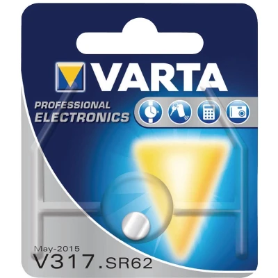 Afbeelding van Varta Knoopcel Batterij V317 1stuk(s) 1.55V 0.0125Ah 4008496245611