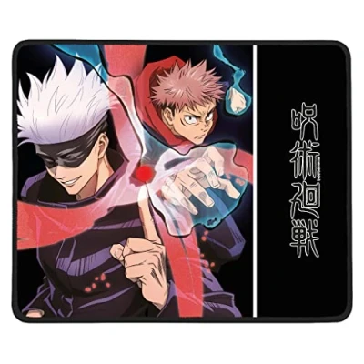 Afbeelding van Konix Jujutsu Kaisen muismat 40 x 30 cm voor desktop PC Gaming 3D siliconen oppervlak Gojo Yuji