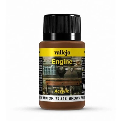 Afbeelding van Vallejo Weathering Effects Engine Effect Brown Soot