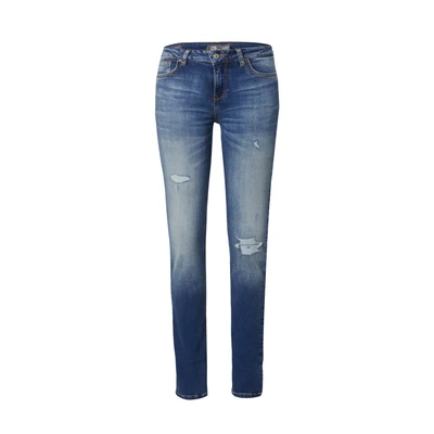 Afbeelding van LTB Jeans Dames Aspen Y Slim Fit met gemiddelde taille en ritssluiting in blauw van katoenmix Maat W26L30, Marcela Wash 55185, 26W x 30L