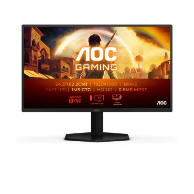 Afbeelding van AOC G4 25G42E computer monitor 62,2 cm (24.5&quot;) 1920 x 1080 Pixels Full HD LED Zwart, Rood