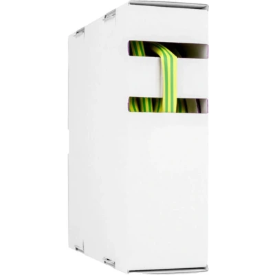 Afbeelding van Hongshang 2181642108 Krimpkous zonder lijm Geel groen 6.40 mm 3.20 Krimpverhouding:2:1 10 m