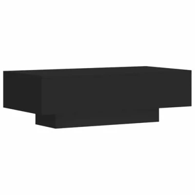 Afbeelding van Salontafel 100x49,5x31 cm bewerkt hout zwart