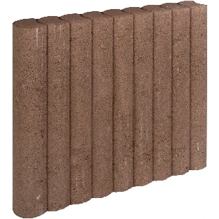 Afbeelding van Gardenlux Rondo Palissadeband 8x50x50 Cm Bruin Perfect voor uw terras!