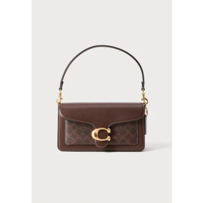 Afbeelding van Coach Signature Tabby Shoulder BAG Handtas, Dames, Maat: One Size, Maple