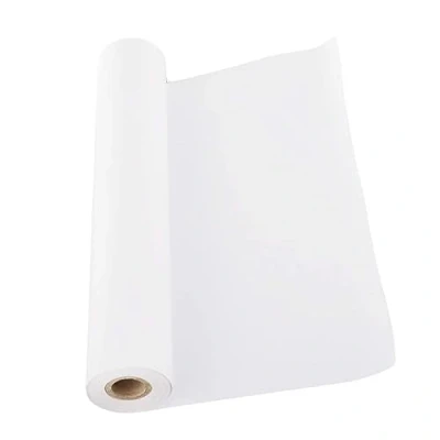 Afbeelding van CYH Tekenpapierrol, wit, 10 m, rol wit papier, ezel voor kinderen, kunstenaars, schetsen, schilderen, knutselproject, 22,5 cm breed