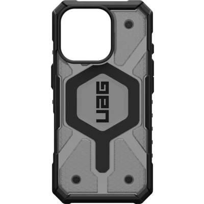 Afbeelding van Apple iPhone 16 Pro MagSafe Hoesje Kunststof UAG Hardcase/Backcover Grijs Telefoonhoesje Shockproof/Valbescherming