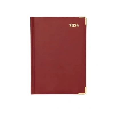 Afbeelding van Collins Classic 2024 Dagboek Compact Dag a Pagina Business Planner (met afspraken) en Organisator Januari tot December Dagelijks Rood 1250V.15 24