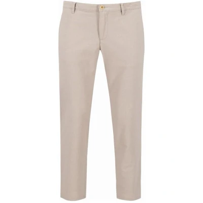 Afbeelding van Alberto Regular Fit Chino beige, Effen