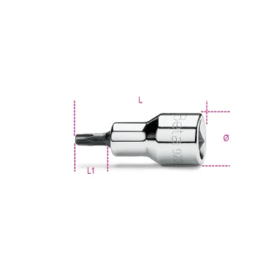 Afbeelding van Beta Schroevendraaier doppen voor Torx® schroeven 920TX L 20 009200530