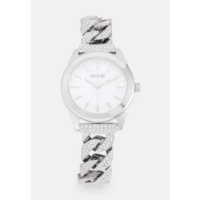 Afbeelding van Guess Serena Horloge silvercoloured, Dames, Maat: One Size, Silver coloured