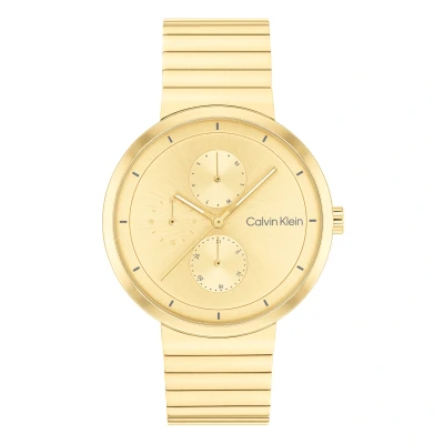 Afbeelding van Calvin Klein dames Horloge CK25100030 in de kleur Goud